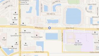 Map for San Michele Evergreen Lakes - Coconut Creek, FL