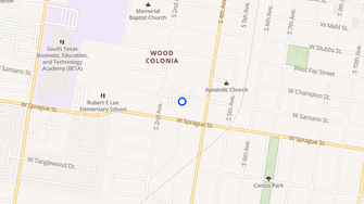 Map for Edinburg Village Apartments - Edinburg, TX