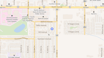 Map for Garden Village Apartments - Grand Junction, CO