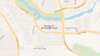 Map for Jefferson Park Apartments - Irving, TX