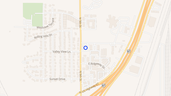 Map for Crystal Ridge Apartments - Midlothian, TX