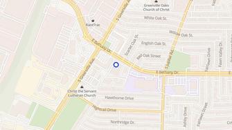 Map for Dove Hollow Apartments - Allen, TX