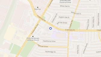 Map for Bethany Apartments - Allen, TX